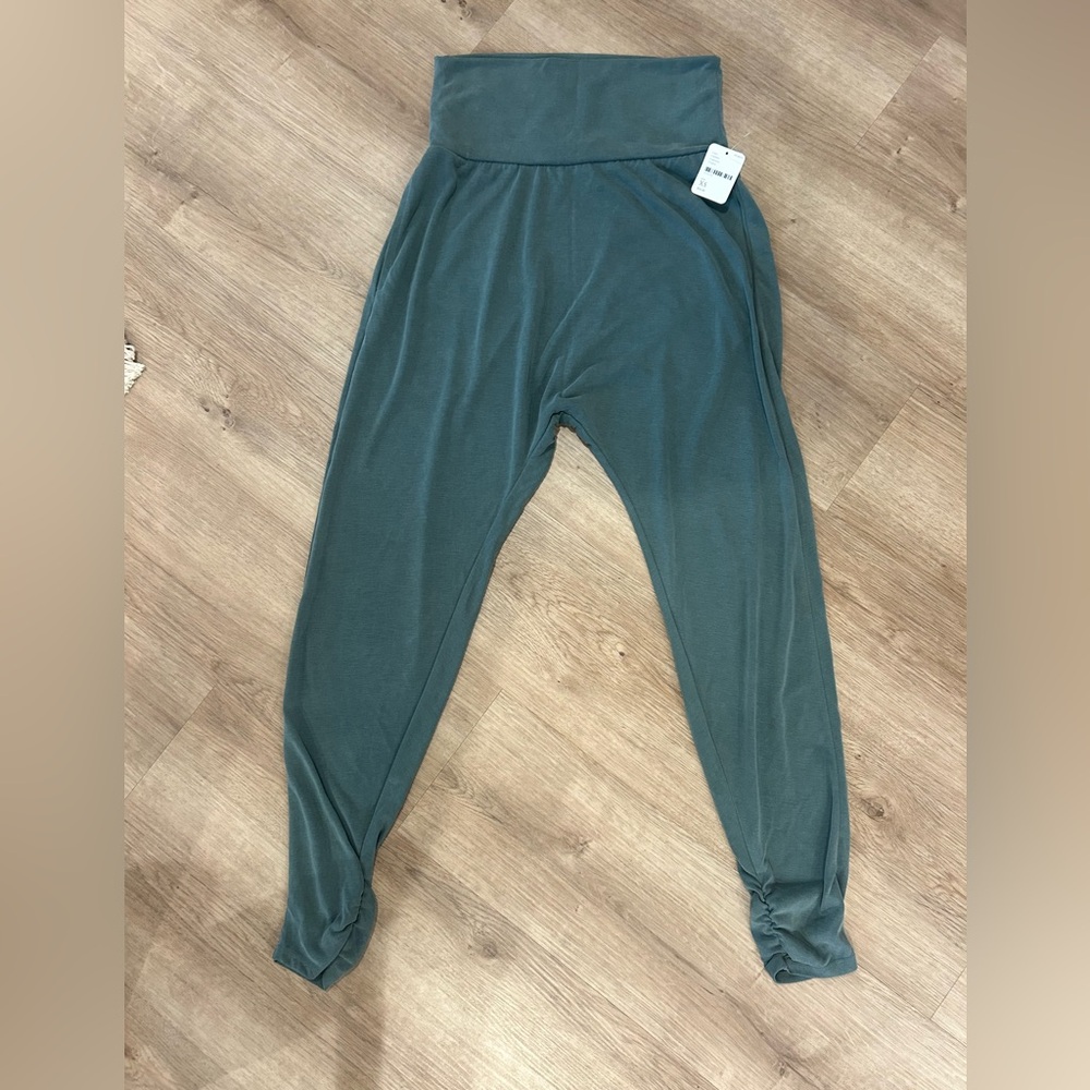 Free People pants size small.  Clover waistband
